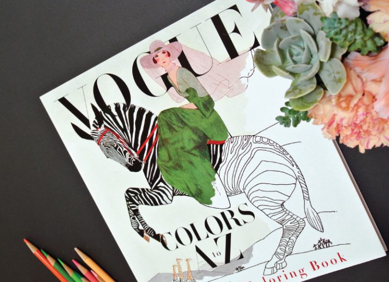 Coloring Therapy: The Best Fashion Coloring Books For Adults - MoCHI Living